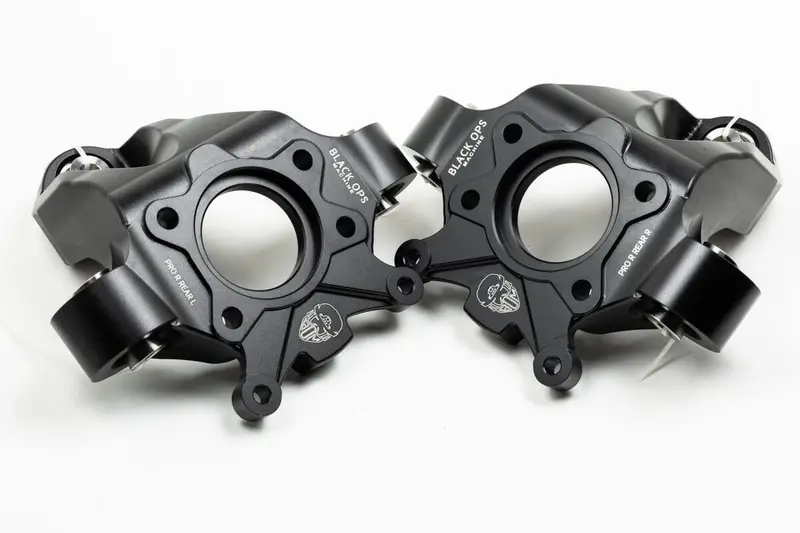 Black Ops Machine Polaris Rzr Pro R/ Turbo R Rear Knuckles 2