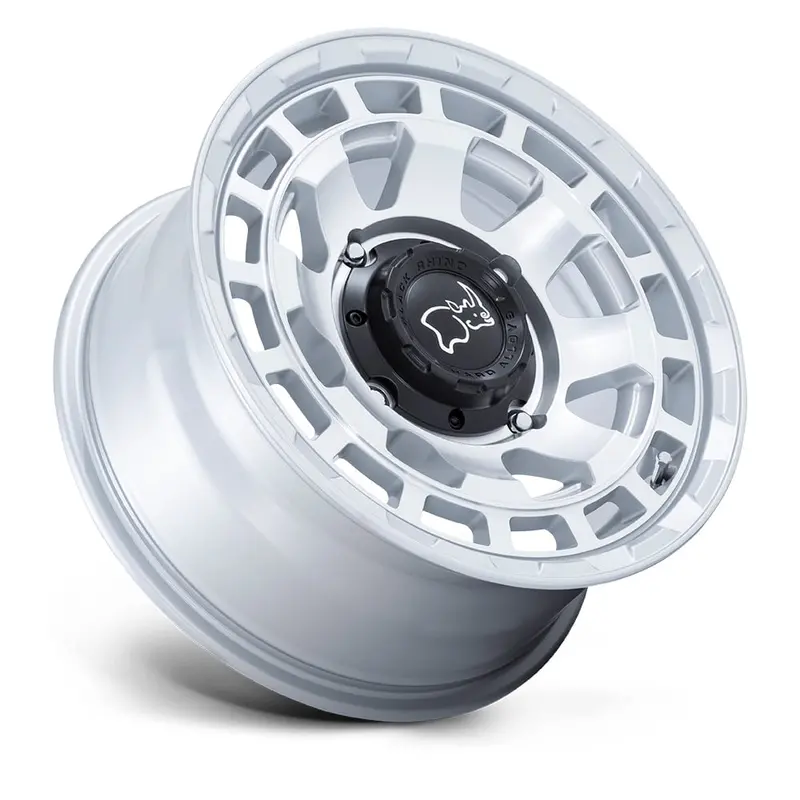 Black Rhino Chamber Utv Wheel - Hyper Silver With Machined Face 3