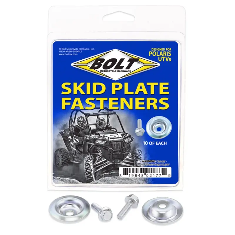 Bolt Polaris Rzr Utv Skid Plate Fasteners 1