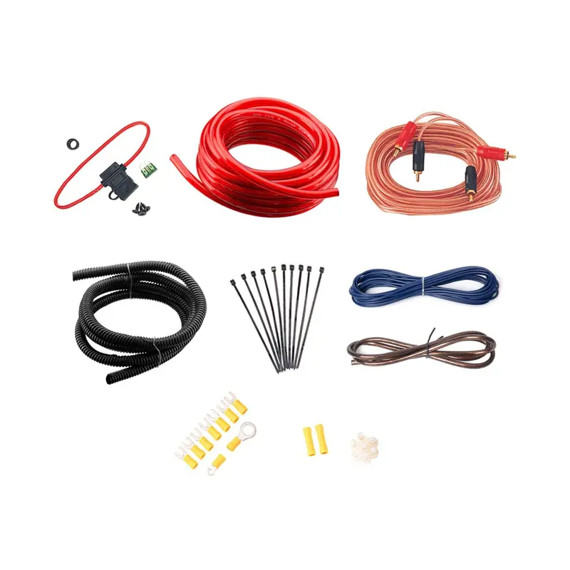 Boss Audio 10 Gauge Amplifier Installation Kit With Rca Interconnect Wire 1