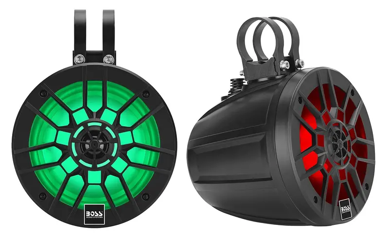 Boss Audio 6.5" Wake Tower With Rgb With Built In Amp And Bt (Pair) 1