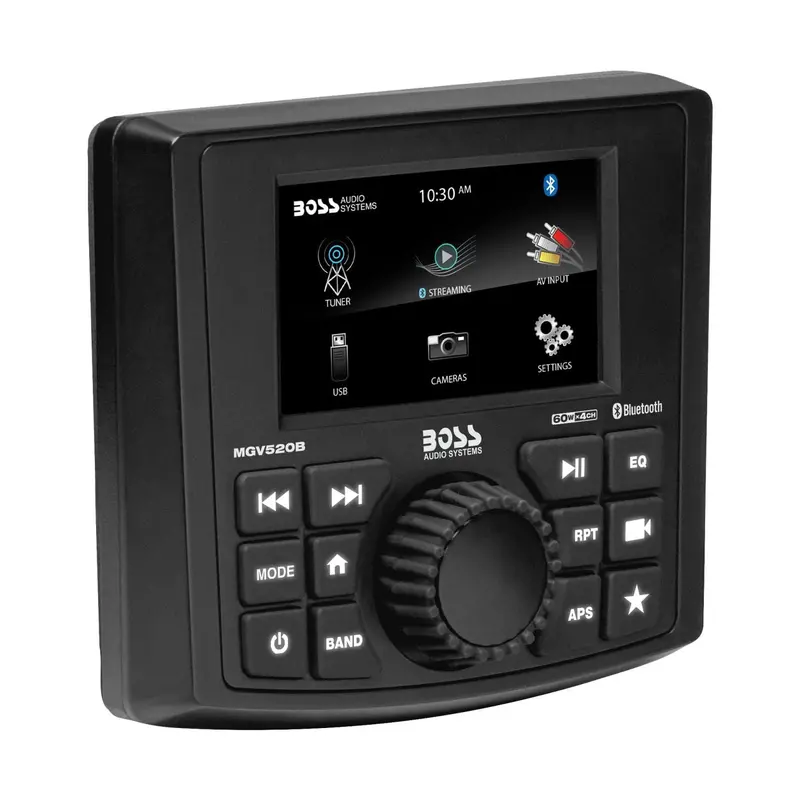 Boss Audio Marine Gauge 3" Screen Mech-Less Multimedia Player 1