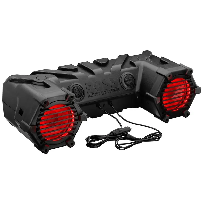 Boss Audio Powersports Plug And Play Audio System With Weatherproof 6.5 1