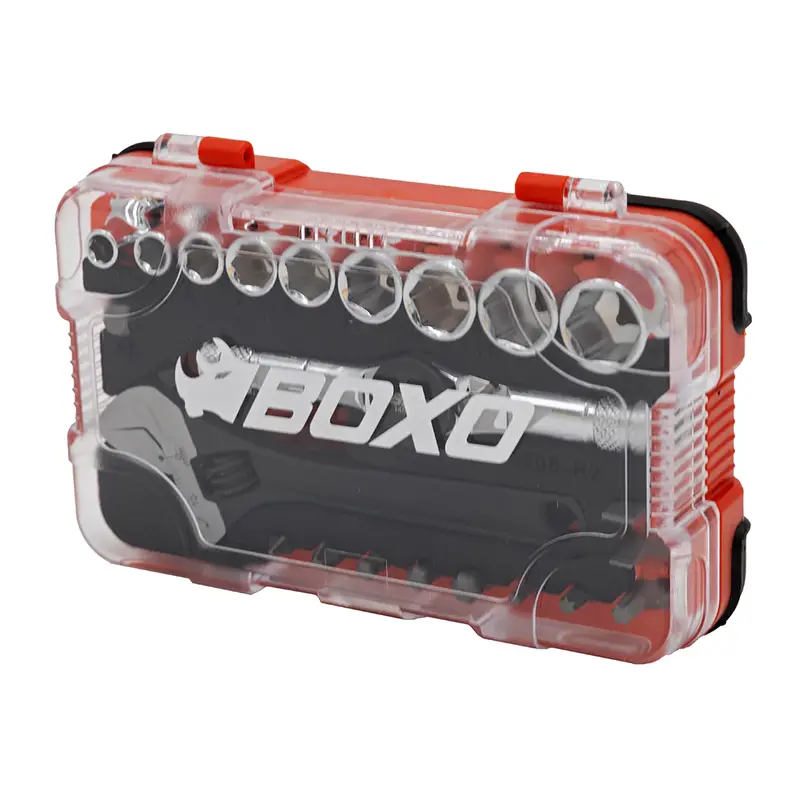 Boxousa 23-Piece Multi Driver T-Handle Socket Bit Set 1