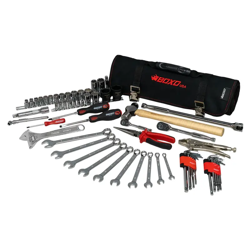 Boxousa Utv Tool Roll Now With Chrome Adjustable Wrench 1