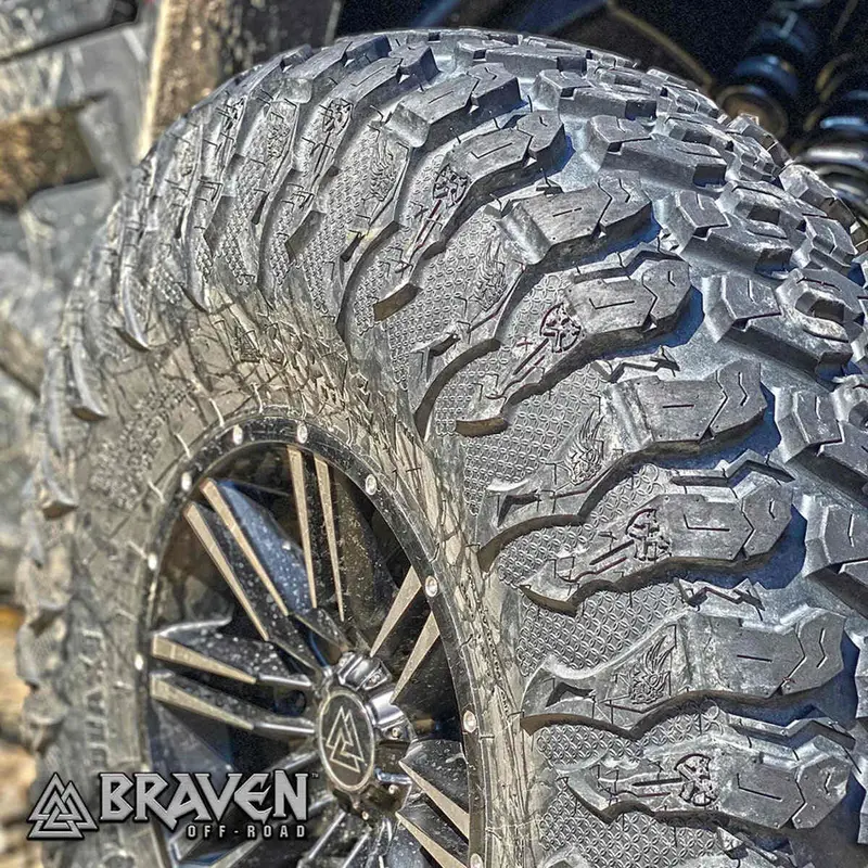 Braven Ironside Atv/Utv Wheels - Black 4