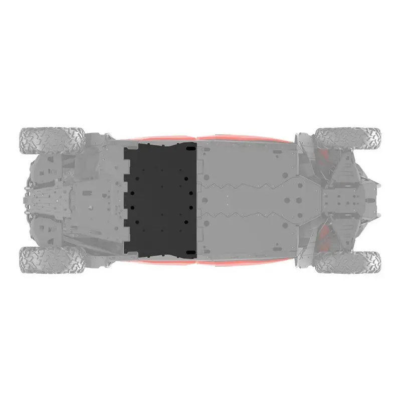 Brp Can-Am Commander Hmwpe Central Skid Plate 1
