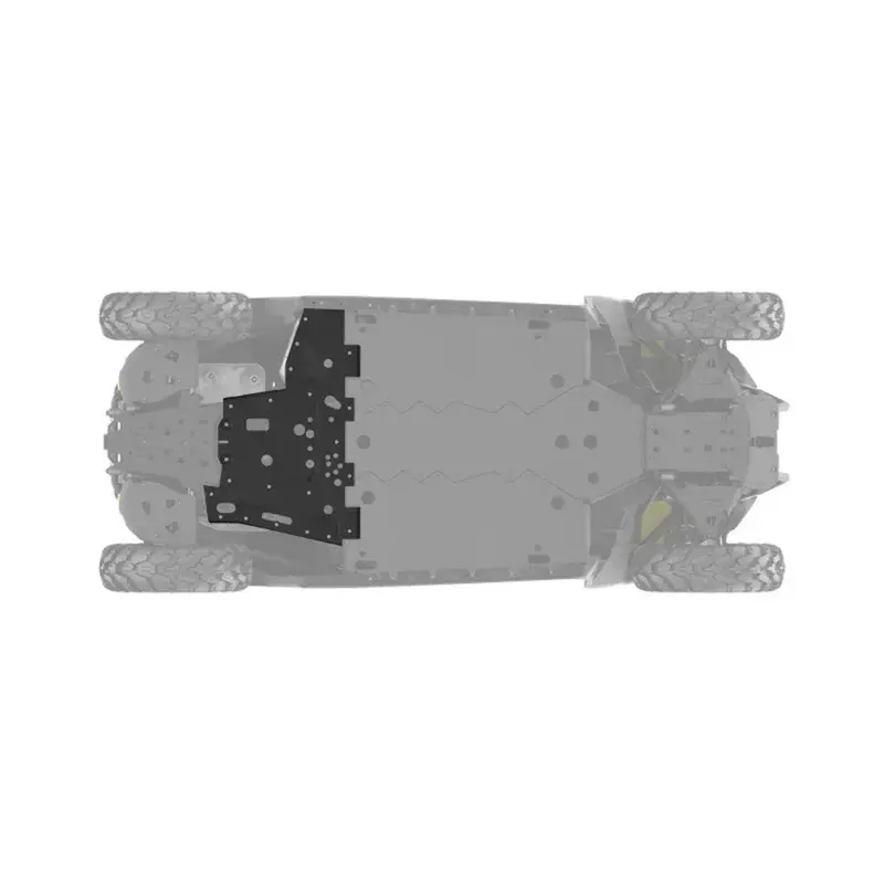 Brp Can-Am Commander Rear Hmwpe Skid Plate 1