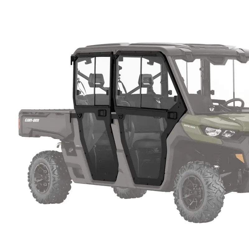 Brp Can-Am Defender Rear Clear Rigid Doors 1