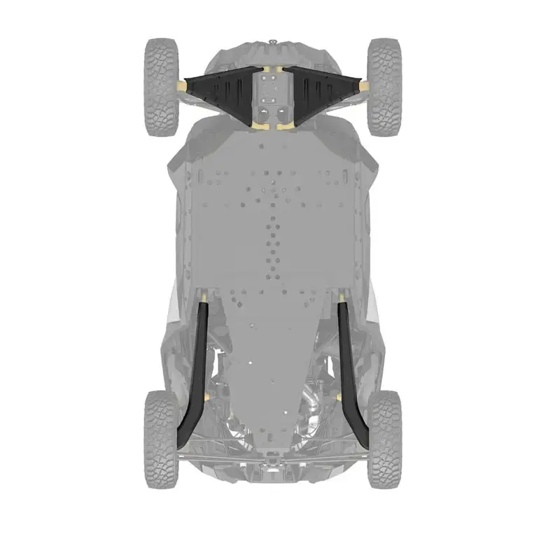 Brp Can-Am Maverick R Hmwpe Front A-Arm And Trailing Arm Protectors 1