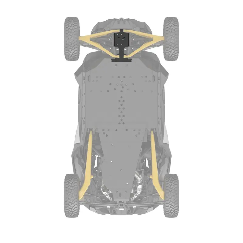 Brp Can-Am Maverick R Hmwpe Front Skid Plate 1