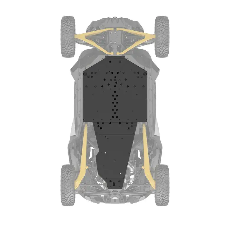 Brp Can-Am Maverick R Hmwpe Underbelly Plates 1