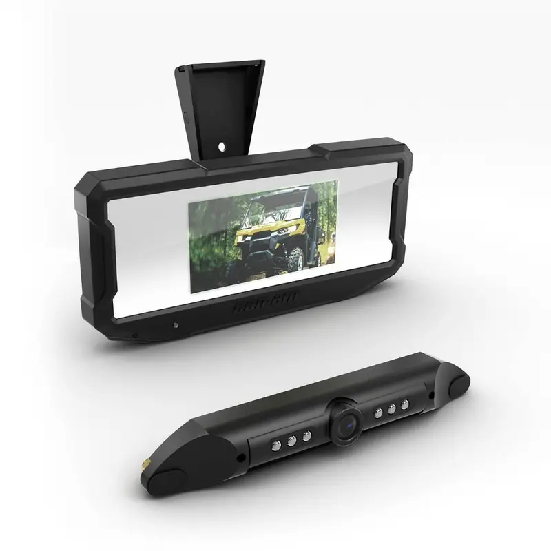 Brp Can-Am Maverick R Rear View Mirror & Camera Monitor 1