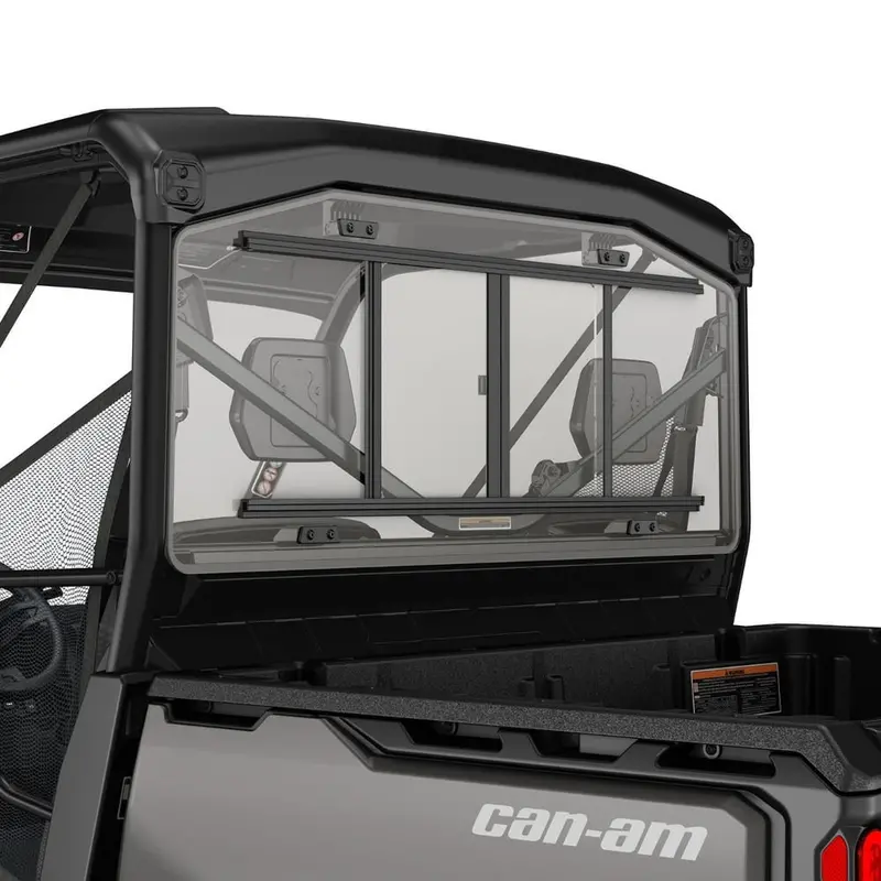 Brp Can-Am Rear Glass Window With Sliding Panel 1