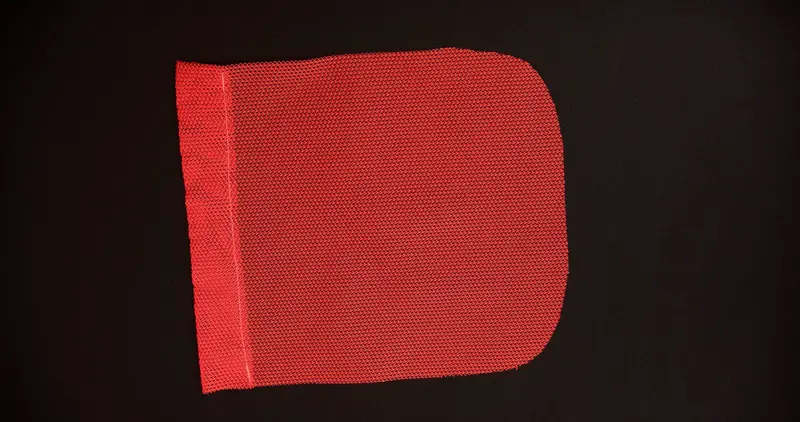 Buggy Whip Inc 10"X12" Florescent Orange Industrial Flag 1