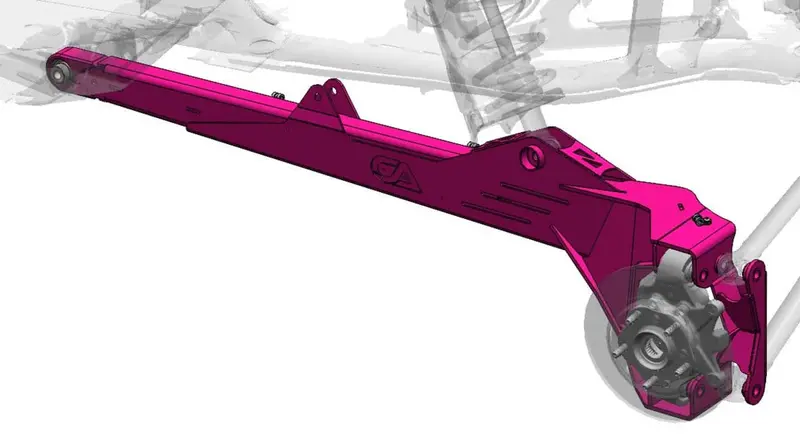 Ca Technologies Polaris Rzr Pro R Toe Link Delete Trailing Arms 1