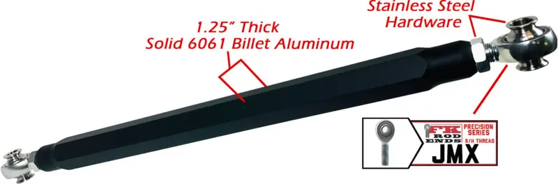 Ca Technologies Polaris Rzr Xp 1000/Xp Turbo/Xp4 1000 Upper Radius Rods 1