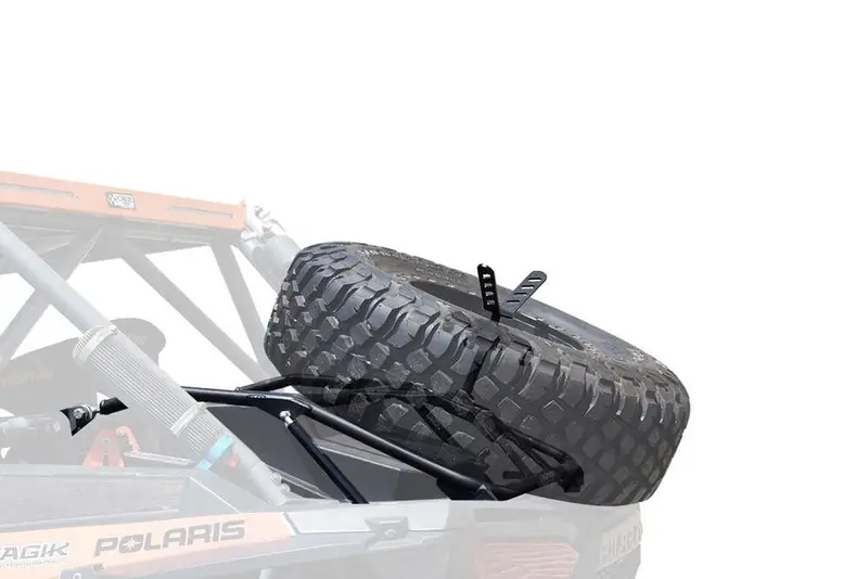 Cagewrx '14-'23 Polaris Rzr Xp 1000 High Quality Spare Tire Carrier 1