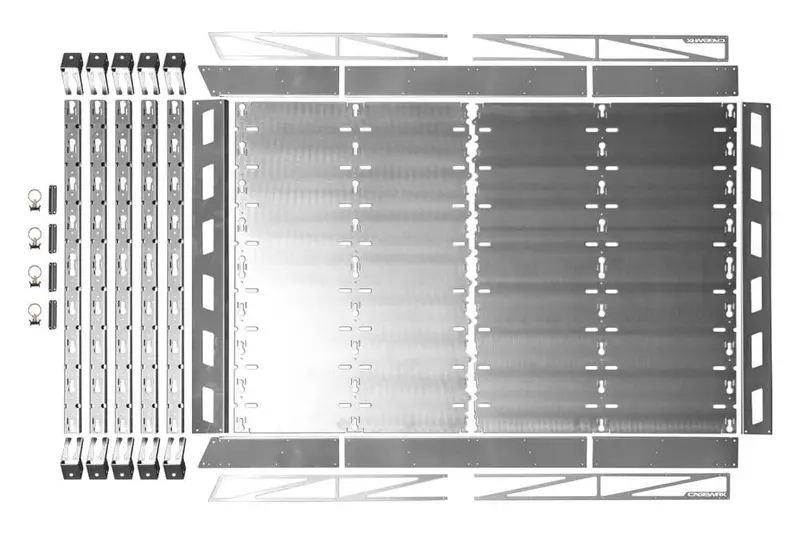 Cagewrx '14-'23 Polaris Rzr Xp Turbo Roof Rack Kit 1