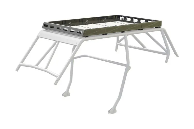 Cagewrx '14-'23 Polaris Rzr Xp Turbo Roof Rack Kit 2