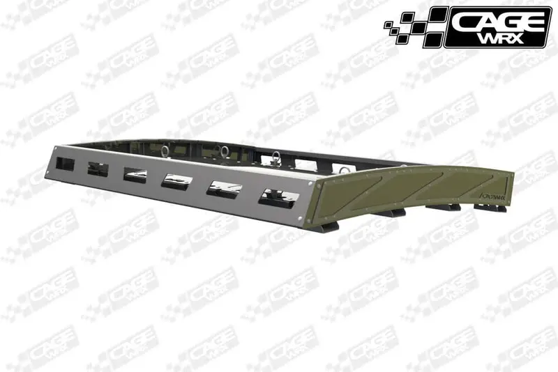 Cagewrx '14-'23 Polaris Rzr Xp Turbo Super Shorty Roof Rack - Assembled 2