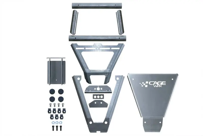Cagewrx '18+ Polaris Rzr Xp Turbo S Front Bumper Kit 1