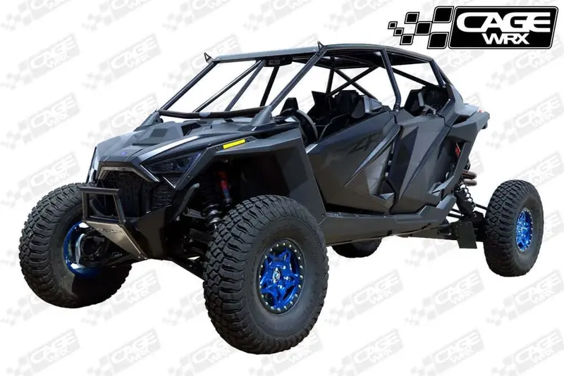 Cagewrx '22+ Polaris Rzr Pro R 4 Super Shorty Roll Cage - Assembled 2