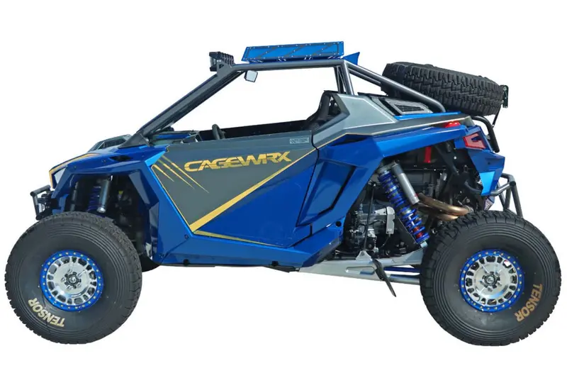 Cagewrx '22+ Polaris Rzr Pro R Baja Spec Assembled 2 Seater Roll Cage 1