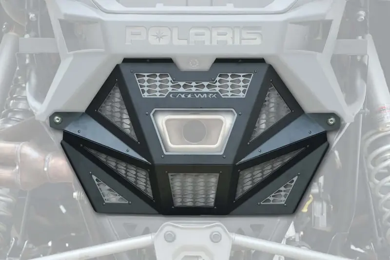 Cagewrx Polaris Rzr Pro R Rear Exhaust Cover 1