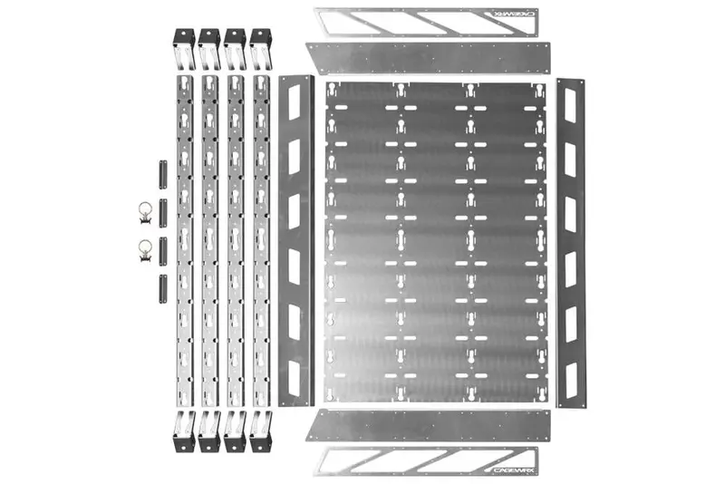 Cagewrx Polaris Rzr Pro R/ Turbo R Baja Spec Roof Rack Kit 1