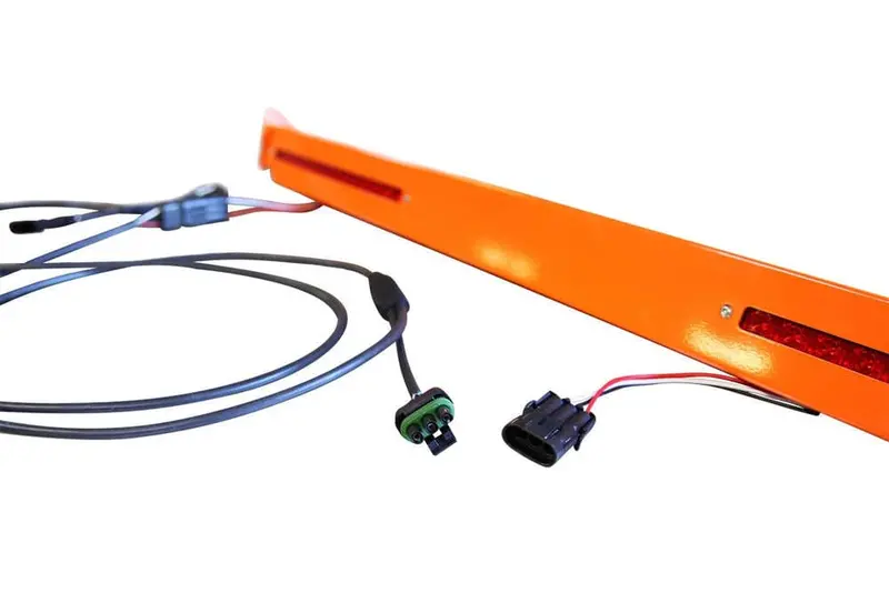 Cagewrx Polaris Rzr Xp 1000 Rear Wing Wiring Harness For 12" Led Lights 1