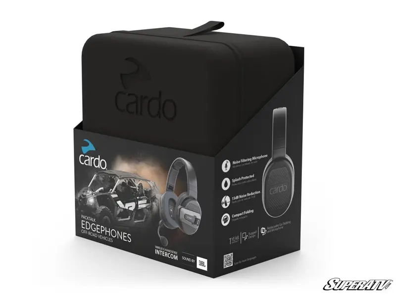 Cardo Packtalk Edgephones Headset 1