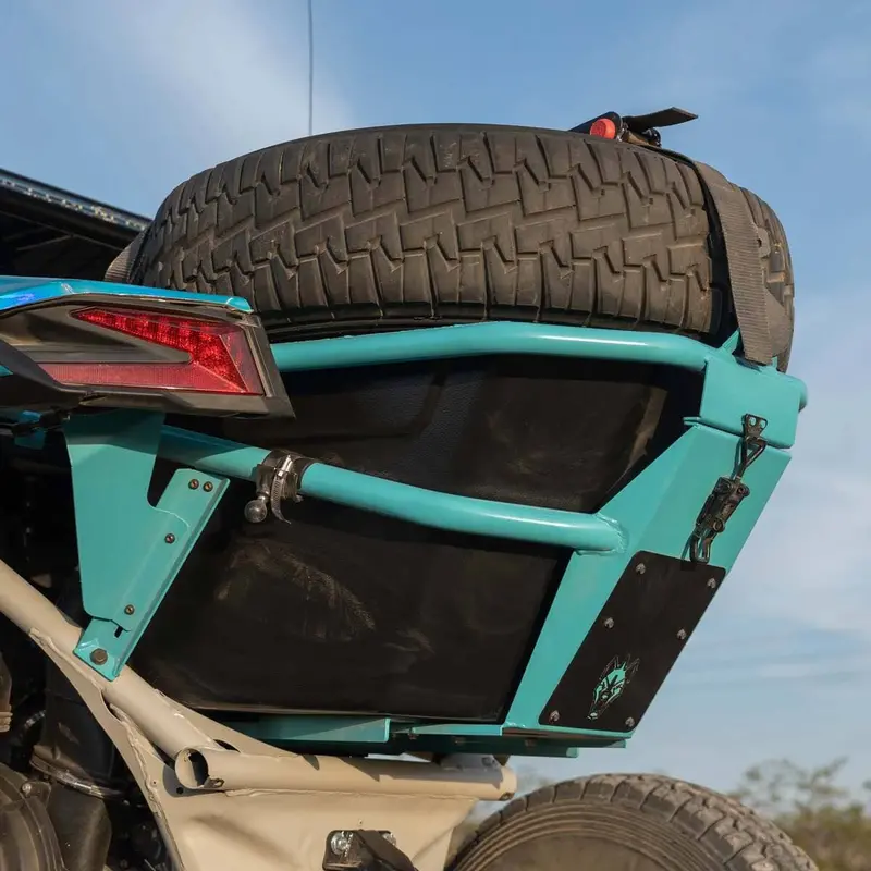 Chupacabra Offroad Can-Am Maverick X3 B2g Rear Storage And Tire Rack 1