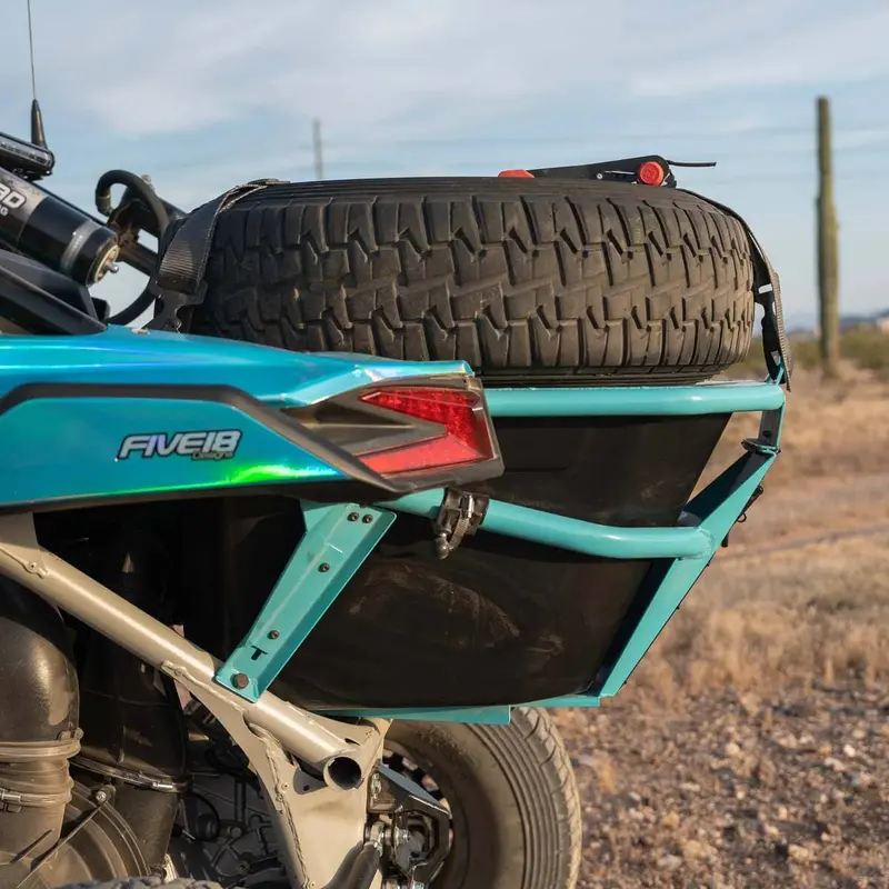 Chupacabra Offroad Can-Am Maverick X3 B2g Rear Storage And Tire Rack 6