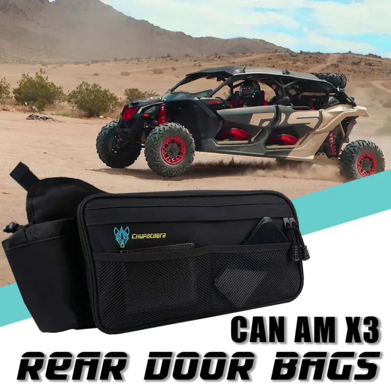 Chupacabra Offroad Can-Am Maverick X3 Rear Door Bags Set Of Two Right & Left 1