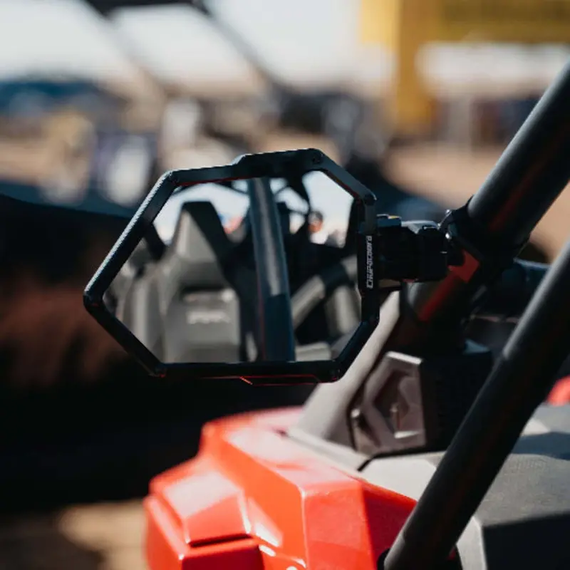 Chupacabra Offroad Cuero Baja Driver & Passenger Side Black Mirror 3