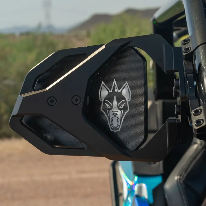 Chupacabra Offroad Cuero Race Utv Side Mirror - Set Of Two 9