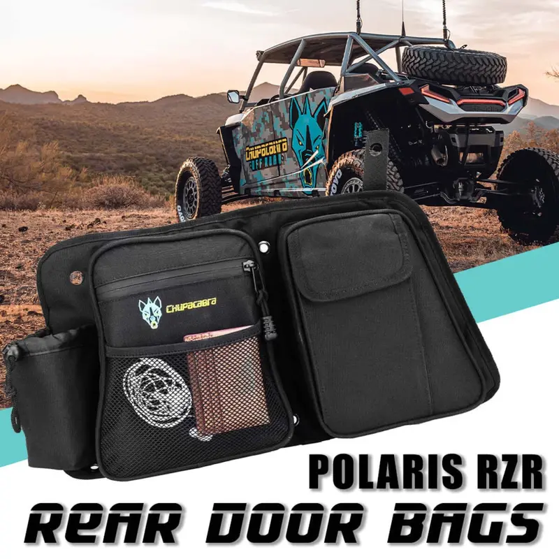 Chupacabra Offroad Polaris Rzr Rear Door Bags Set Of Two Right & Left 1