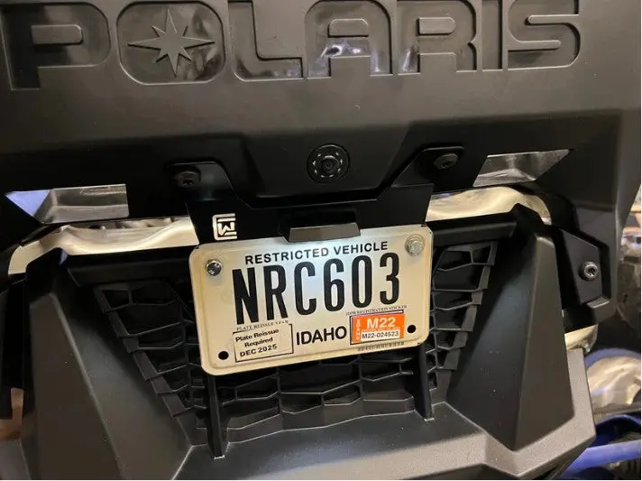 Corbin Led License Plate Brackets For Polaris Utvs 5