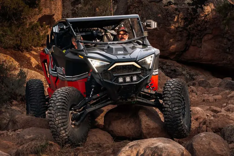 Crc '22+ Polaris Rzr Pro R Trailing Arms Rock Kit 2