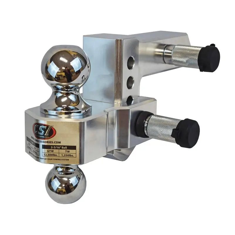 Csi Accessories 106204 Aluminum Adjustable Ball Mount - 4" Drop 1
