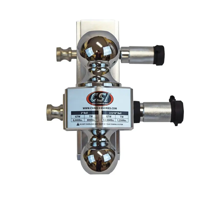 Csi Accessories 106206 Aluminum Adjustable Ball Mount - 6" Drop 1