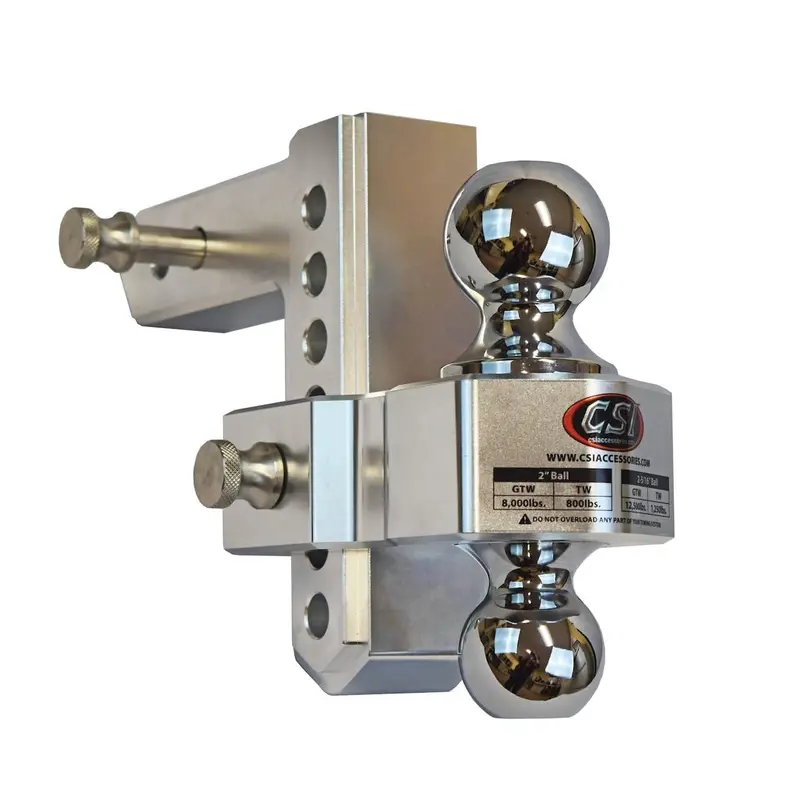 Csi Accessories 106206 Aluminum Adjustable Ball Mount - 6" Drop 2