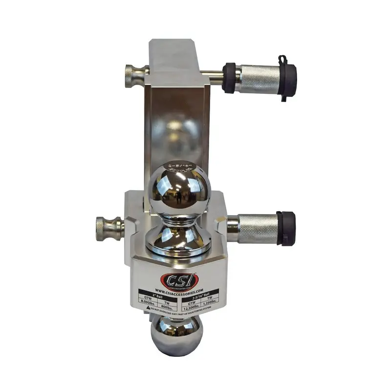 Csi Accessories 106208 Aluminum Adjustable Ball Mount - 8" Drop 2
