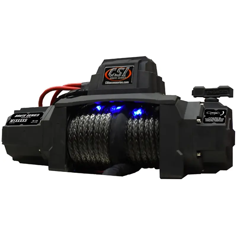 Csi Accessories M12500s Synthetic Rope Winch 2