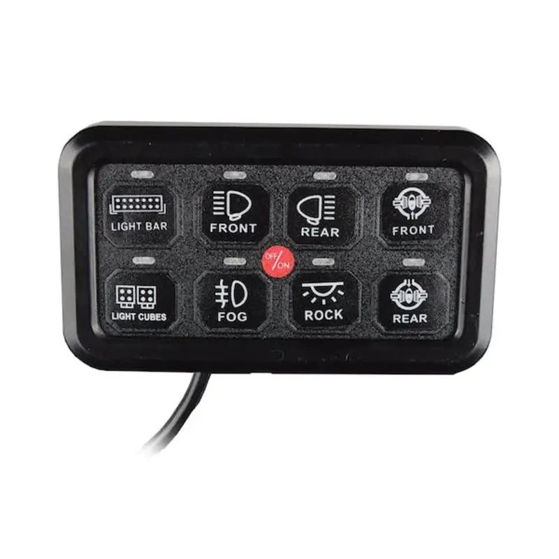 Csi Accessories Universal 8-Gang Switch Panel 1