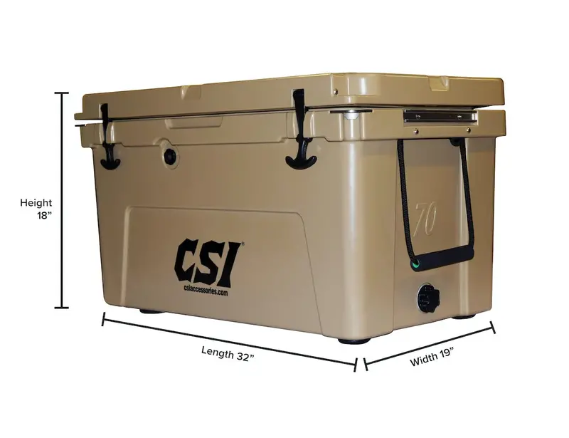 Csi Accessories W60070 74 Quart Cooler 2