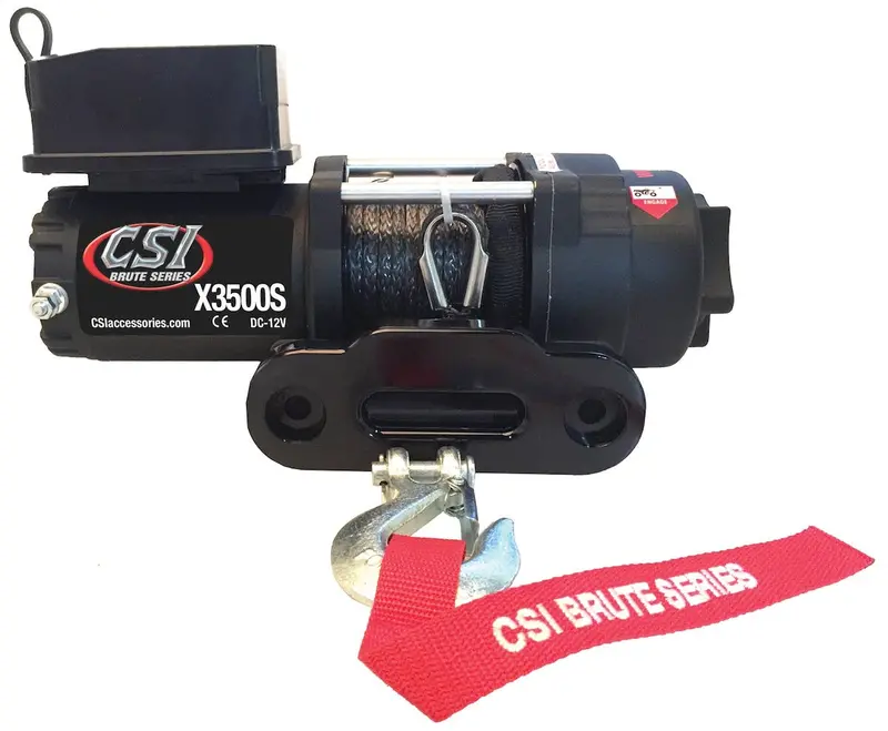 Csi Accessories X3500s Synthetic Rope Utility Winch 1