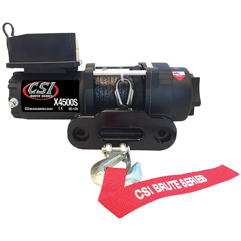 Csi Accessories X4500s Synthetic Rope Utility Winch 1
