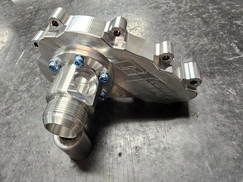 Ct Race Worx Can-Am Maverick R Water Pump Cover 2